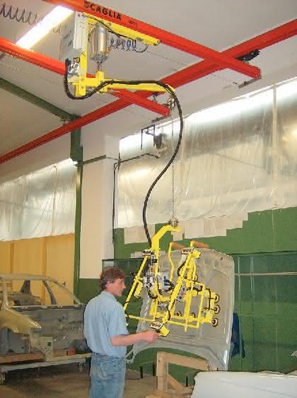 Handhabungstechnik: Per Druckluft balancieren Handhabungstechnik: Per Druckluft balancieren