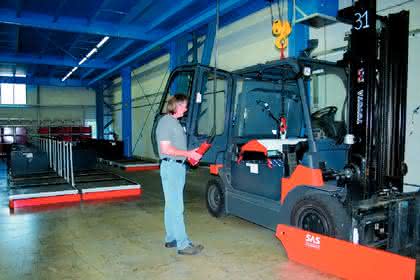 Fördertechnik: Im Drehsitz