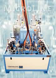 PUR-Dosiermaschine Microline: Dosiert Kleinmengen