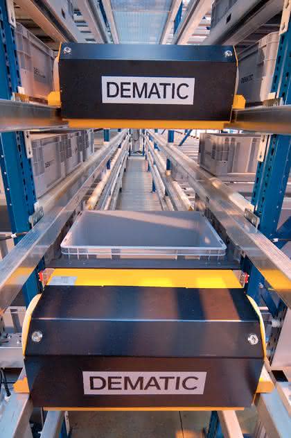 Fördertechnik: Hochdynamisches  Kommissionieren