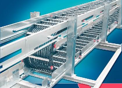 Lineartechnik: Schienen fürs Kabel