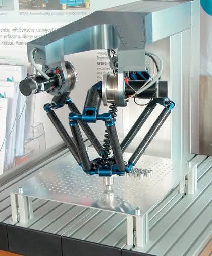 MRK + Cobots: Mini-Roboter mit Deltakinematik 