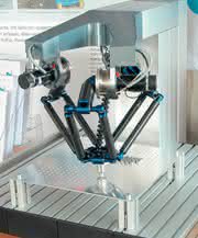 MRK + Cobots: Mini-Roboter mit Deltakinematik 