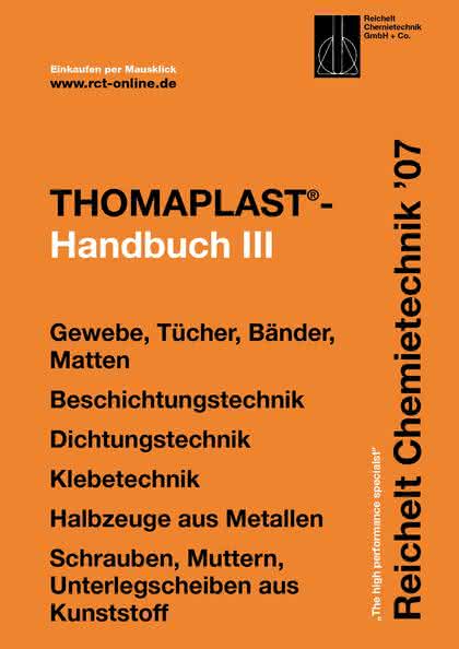 Handbuch THOMAPLAST III: Verbindungstechnik-Handbuch