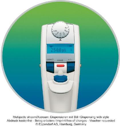 Pipette Multipette stream/Xstream: Mit beleuchtetem Display