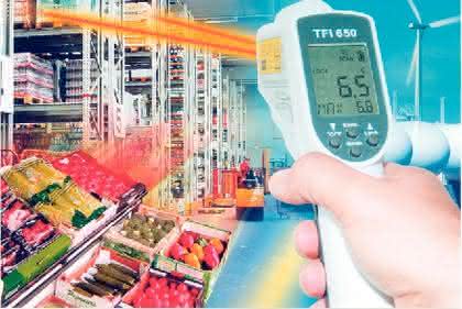 Infrarot-Thermometer TFI 650: IR-Thermometer  für universelle Anwendungen