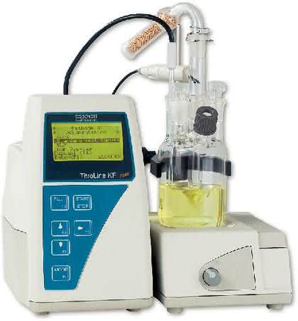 Coulometrischer KF-Titrator TitroLine KF trace: Coulometrischer Karl-Fischer-Titrator 