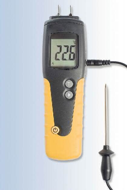 Materialfeuchte-Messgerät HumidCheck Pro: Feuchte greifbar machen