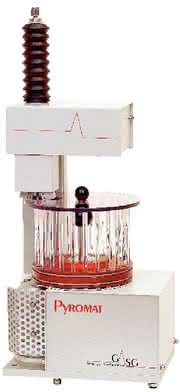 Chromatographie: Curie-Punkt-Pyrolyse-GC/MS