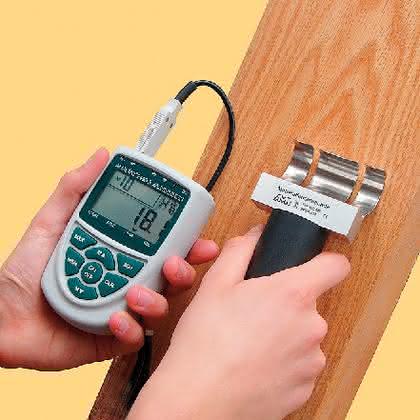 Materialfeuchtegeber FH 696 MF: Zerstörungsfreie Messung der Materialfeuchte