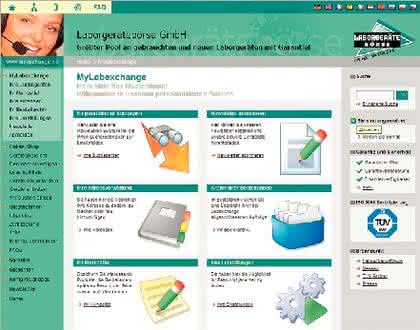 Labortechnik: Neue Webseite der Laborgerätebörse Labortechnik: Neue Webseite der Laborgerätebörse