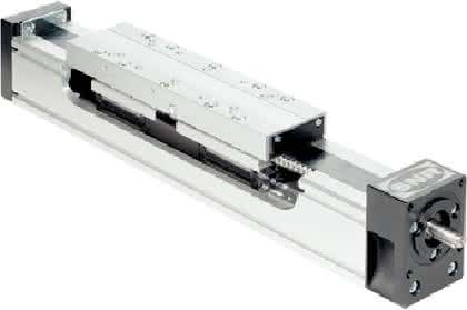 Lineartechnik: Linearachse: Geschwindigkeit exakt regelbar Lineartechnik: Linearachse: Geschwindigkeit exakt regelbar