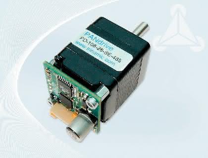 Antriebstechnik: Schrittmotor mit Elektronik und Encoder Antriebstechnik: Schrittmotor mit Elektronik und Encoder