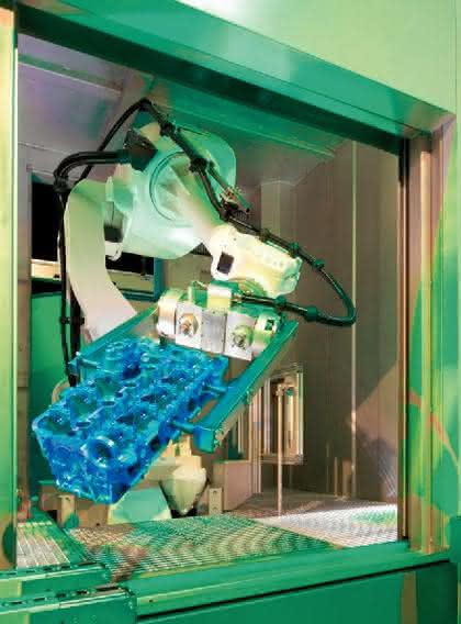 Industrieroboter: Eine flexible Reinigungskraft Industrieroboter: Eine flexible Reinigungskraft