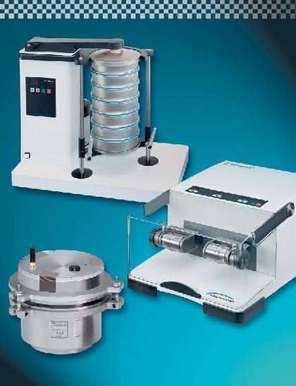Klopf-Siebmaschine AS 200 tap: Retsch Produktinnovationen auf der analytica