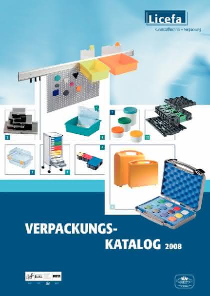 Verpackungskatalog 2008: Verpackungskatalog