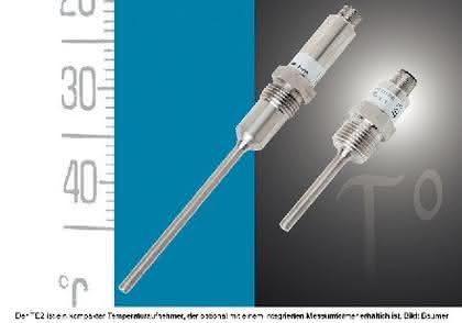 Temperatur-Sensor und -Messumformer TE2: Kompakter Temperatur-Sensor  und -Messumformer