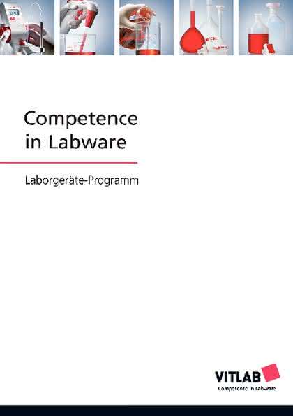 Laborgeräte-Programm: Neuer Produktkatalog erschienen