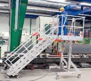 Montagetechnik: Arbeitsbühnen komfortabel verstellbar