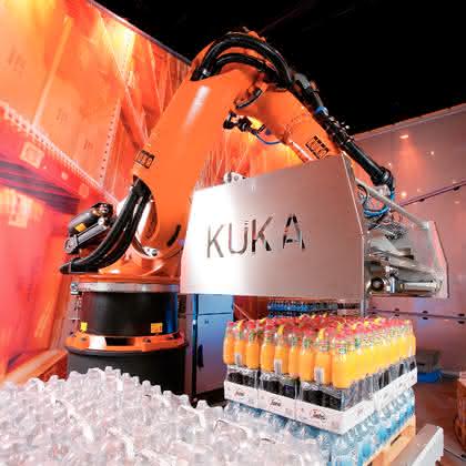 MRK + Cobots: Automatisieren kommt vor dem  Palettieren 