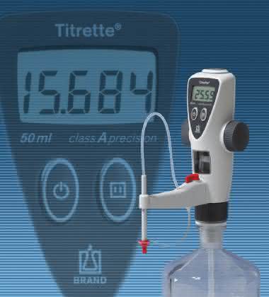 Elektronische Bürette Titrette: Nächste Generation Bürette Digital