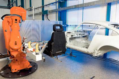 MRK + Cobots: Effiziente  Automobil-Montage
