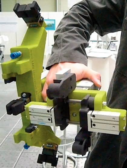 Handhabungstechnik: Greifermodule nach Wunsch Handhabungstechnik: Greifermodule nach Wunsch