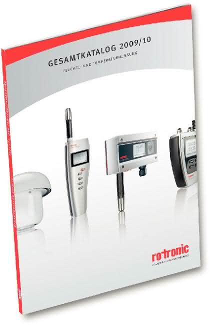 Katalog "Feuchte- und Temperaturmessung 2009/2010": Ein starkes Stück Swissness