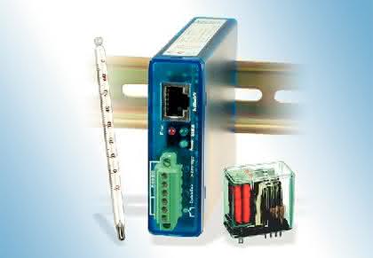 Web-Thermograph-Relais: Zwei-Punkt-Temperaturregler im Netz