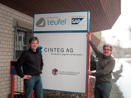Wirtschaft + Unternehmen: teufel software und  Cinteg kooperieren