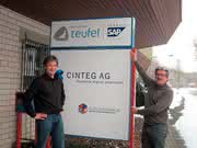 Wirtschaft + Unternehmen: teufel software und  Cinteg kooperieren