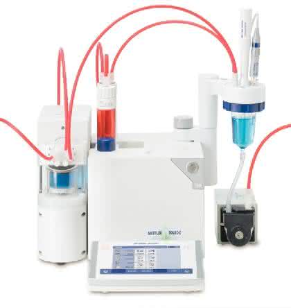 Liquid Handler für Titration: Multifunktionale Bürette