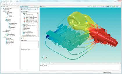 Software: Comsol Multiphysics  mit neuem Desktop vorgestellt