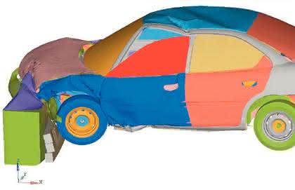 Software: FE-Simulation für hochdynamische Anwendungen Software: FE-Simulation für hochdynamische Anwendungen