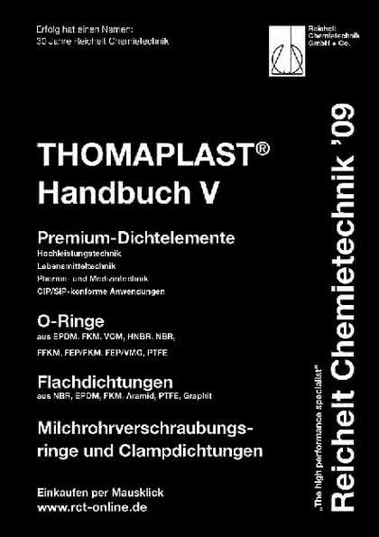 Handbuch THOMAPLAST-V: Premium-Dichtelemente