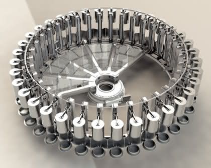 Montagetechnik: Präzision für Schwergewichte: Abkühl-Karussell für Gussteile Montagetechnik: Präzision für Schwergewichte: Abkühl-Karussell für Gussteile