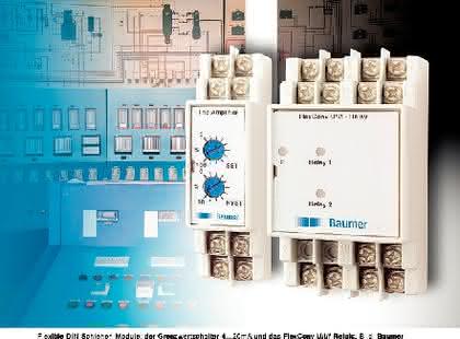 Antriebstechnik: Flexible  DIN-Schienen-Module