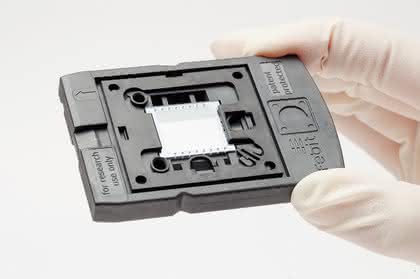 Geniom RT Analyzer Plattform: Mikrofluidische Biochips  zur Identifizierung von  miRNA-Biomarker-Signaturen