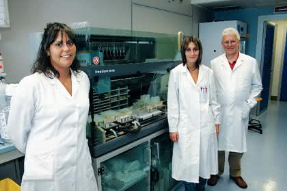 Liquid-Handling-Plattform Freedom EVO: Effizienz bei der  Impfstoffentwicklung