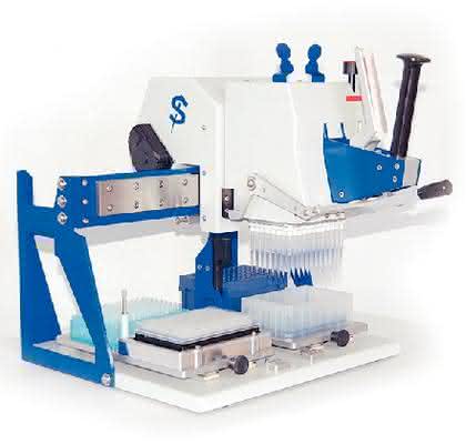 Pipettiersystem Liquidator96: Manueller 96-Kanal-Pipettierer 