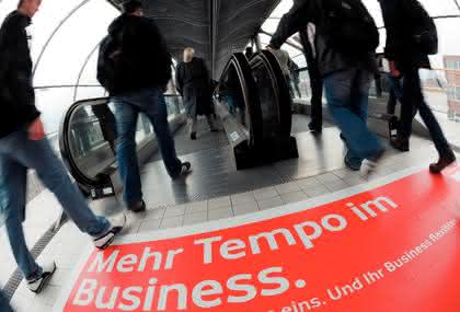 Wirtschaft + Unternehmen: Die Cebit, Clouds  und Collaboration