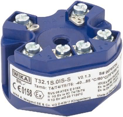 Temperatur-Transmitter T32.xS: Temperatur-Transmitter  für Schutzeinrichtungen