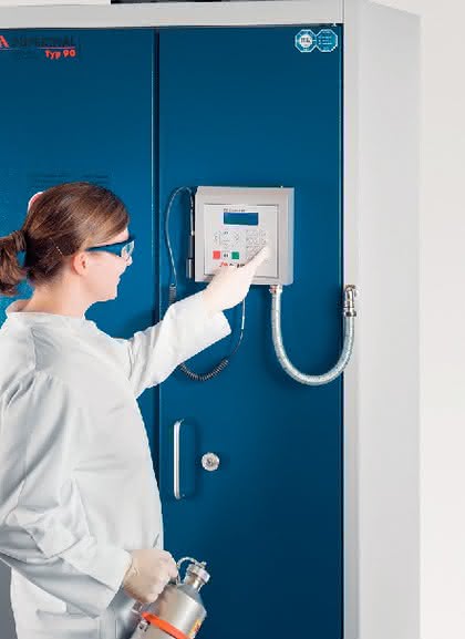 Arbeitsschutz: Medien-Management-System für Sicherheitsschränke