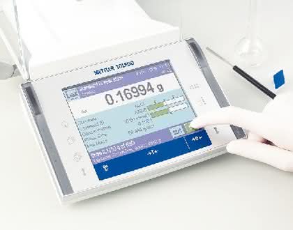 Laborwaagen XP/XS-Linie: Standards in der Hälfte der Zeit