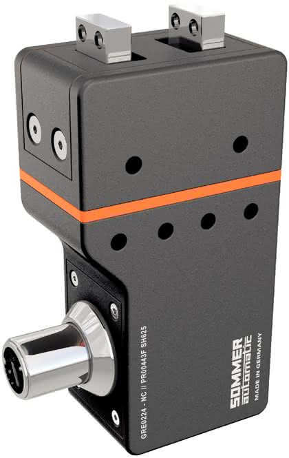 Handhabungstechnik: Am Puls der Zeit: Schneller Parallelgreifer mit geringem Energieverbrauch Handhabungstechnik: Am Puls der Zeit: Schneller Parallelgreifer mit geringem Energieverbrauch