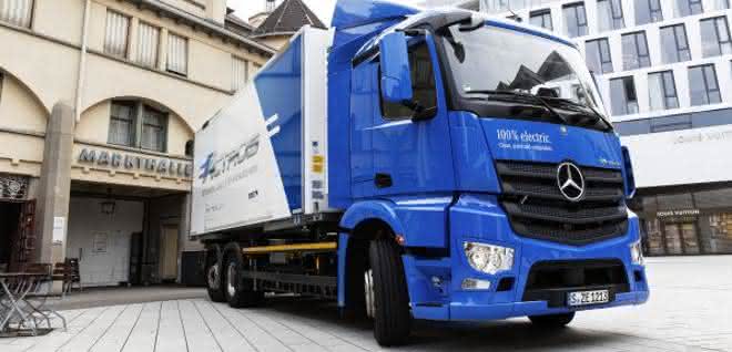 Transporter + Pritschenwagen: Emissionsfrei im Schwabeländle: eActros im Test Transporter + Pritschenwagen: Emissionsfrei im Schwabeländle: eActros im Test