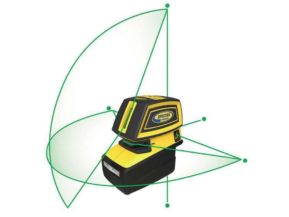 Baustelle: Laser: Grüne Strahlen statt rote Foto: Trimble