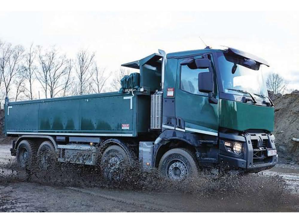 Bau-Lkw: Optitrack-System von Renault Trucks mit neuen Funktionen Renault Trucks