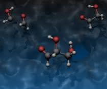 Grafik zu den Reaktanden Hydroxymethylen und Formaldehyd