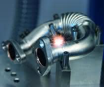Laser marking on manifold